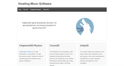 Desktop Screenshot of howlingmoonsoftware.com